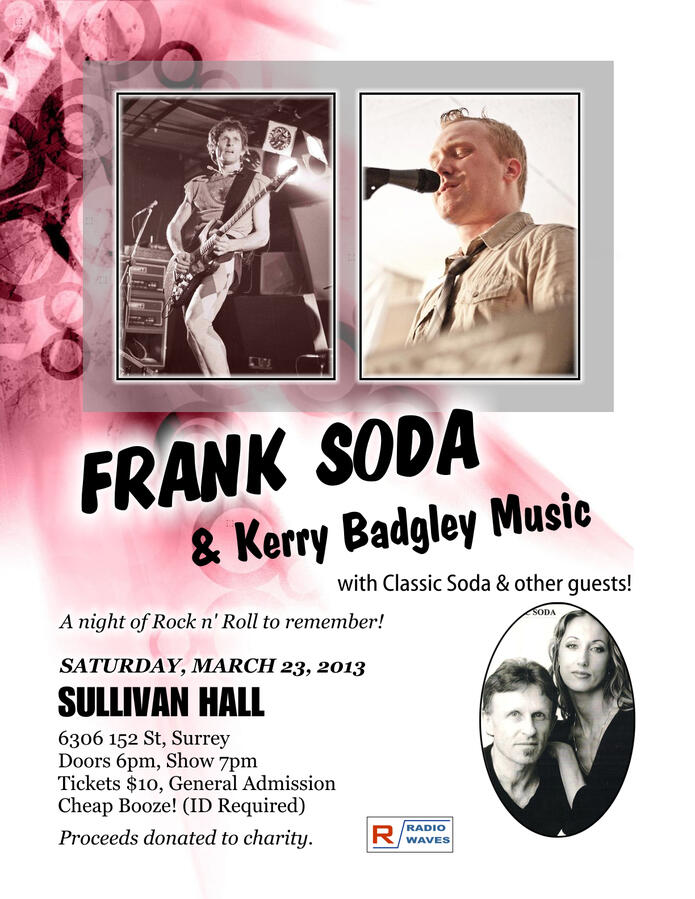 Frank Soda & Kerry Badgley Live at Sullivan Hall 2013
