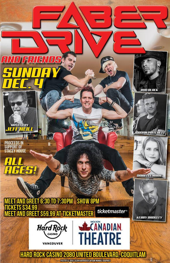 Kerry Badgley opening for Faber Drive at the Hard Rock Casino, 2016