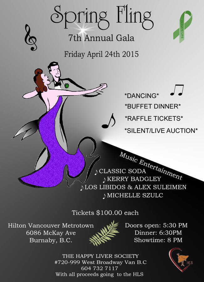Happy Liver Society Annual Spring Fling Gala 2015