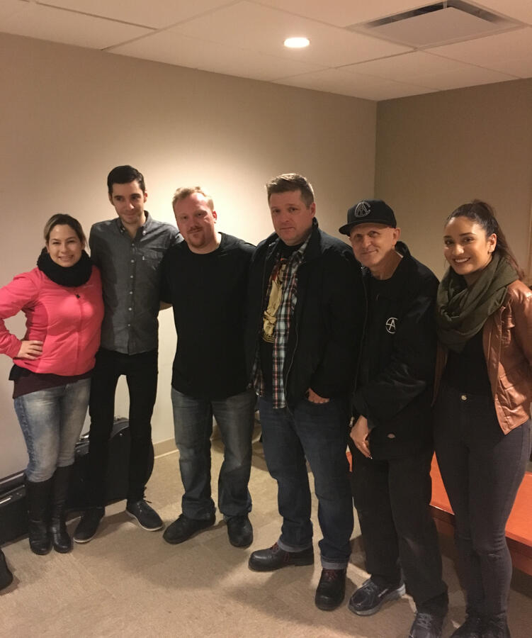 Backstage at the Molson Canadian Theatre