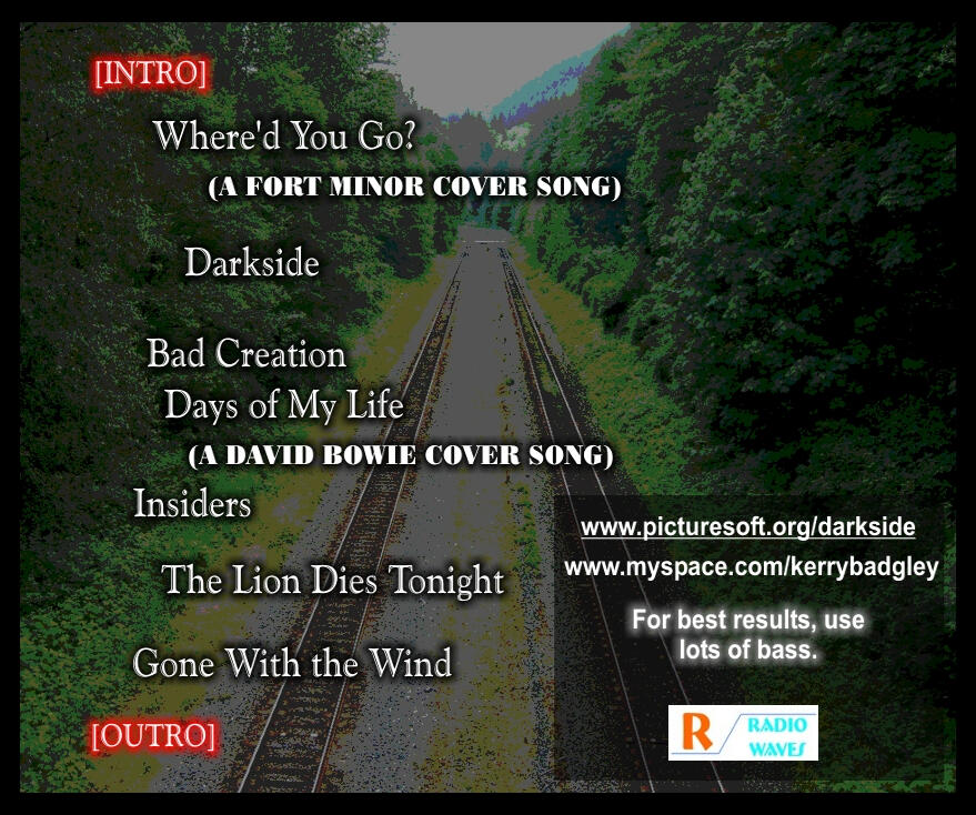 Darkside - Rear Cover Darkside - rear cover